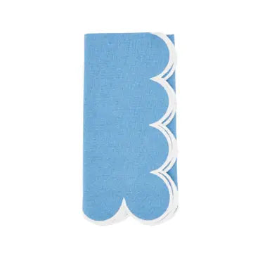 Scalloped Hem Napkin - Set of 4
