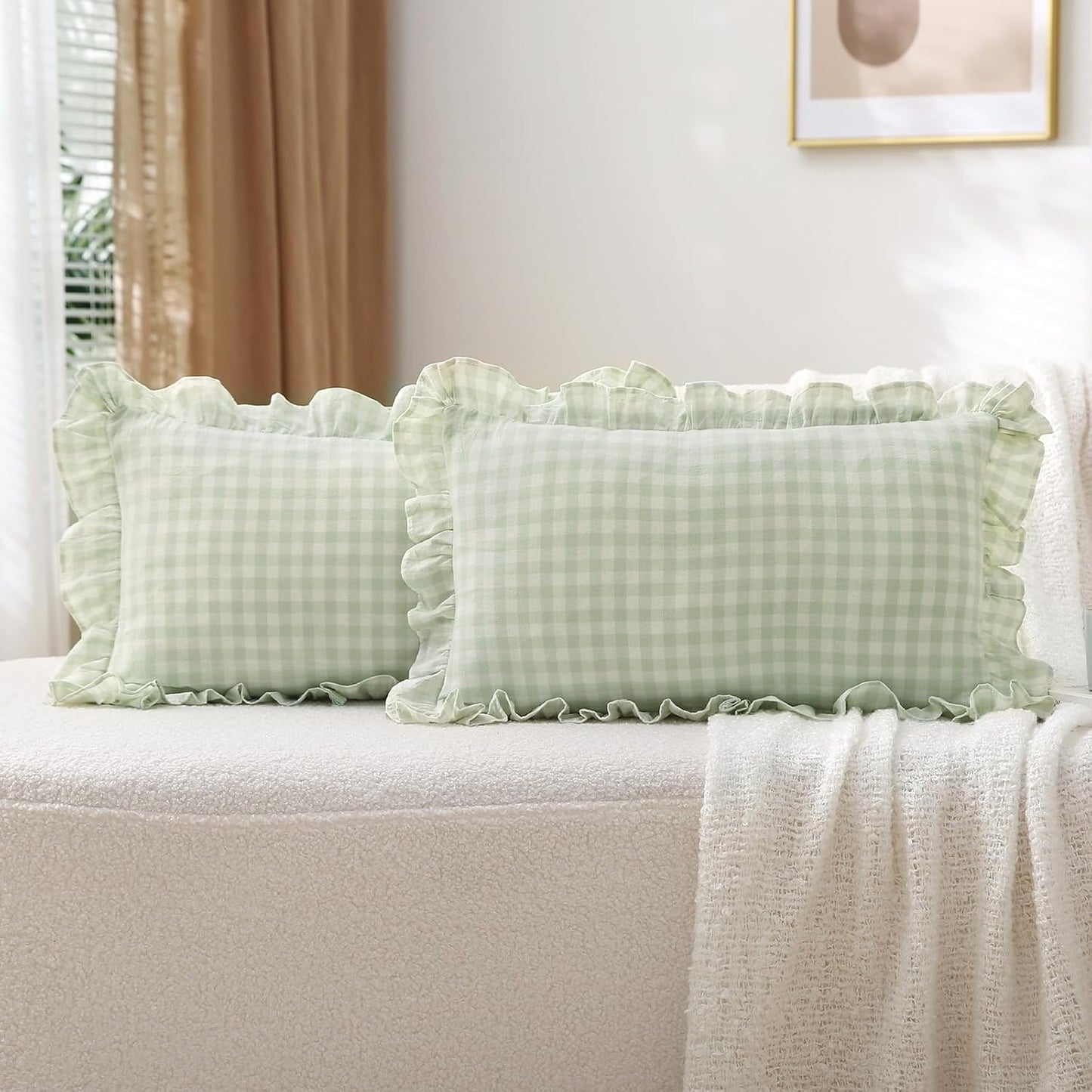 Pillow Shams  (with Appliqué)
