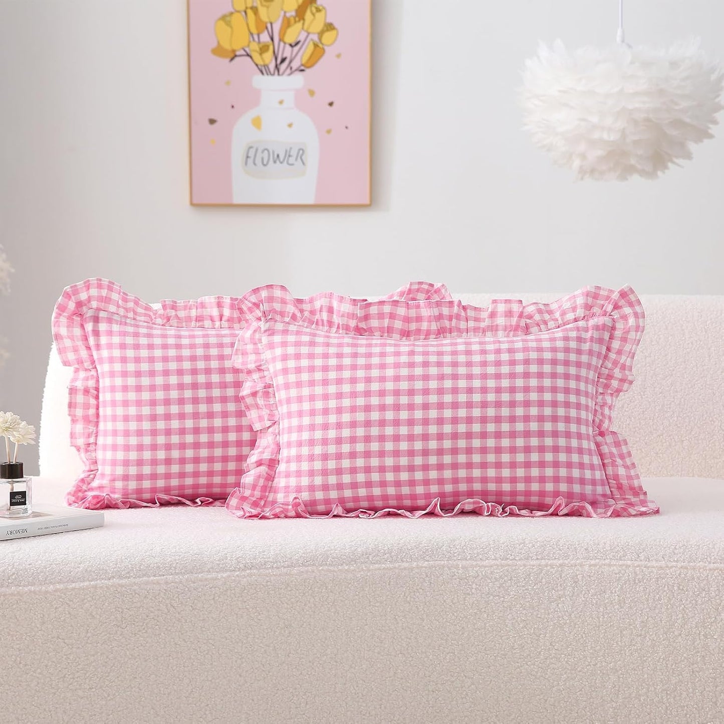 Pillow Shams  (with Appliqué)