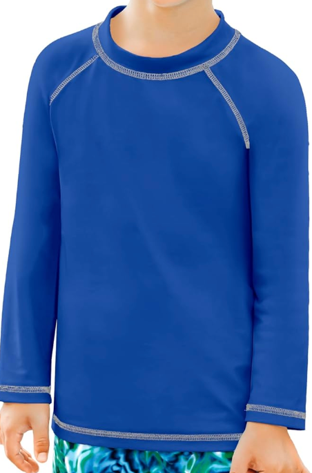 Boys Long Sleeve Rashguard (UPF 50+)