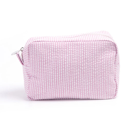 Striped Cosmetic Bag