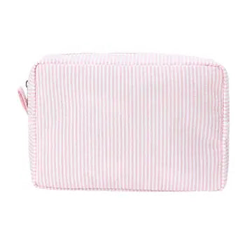 Seersucker Cosmetic Pouch