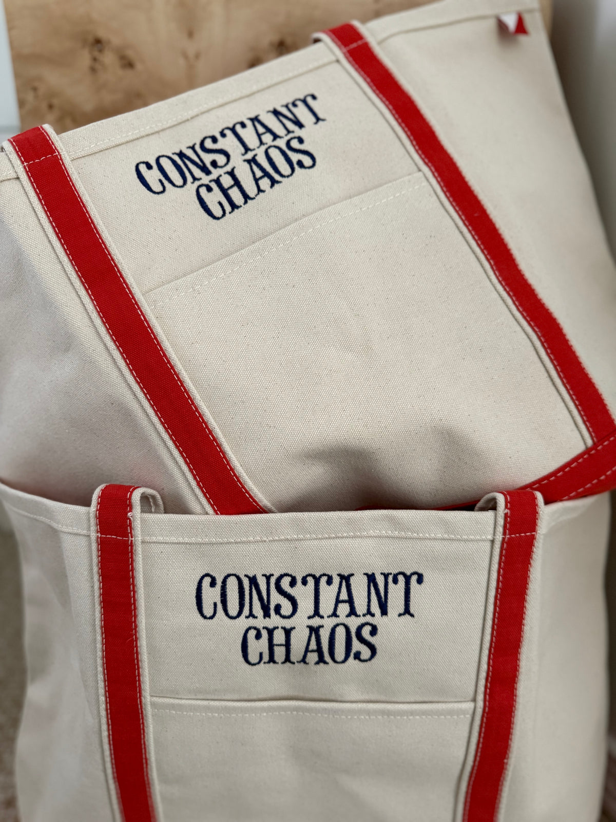 Classic Canvas Boat Totes (Medium & Large)