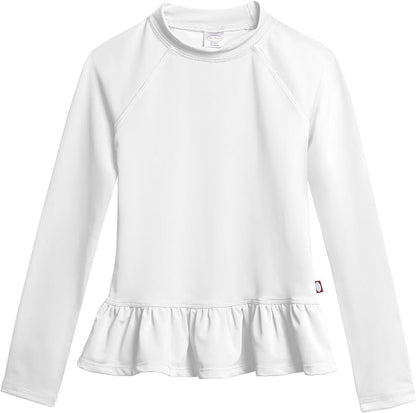 Girls Long Sleeve Rashguard (UPF 50+)
