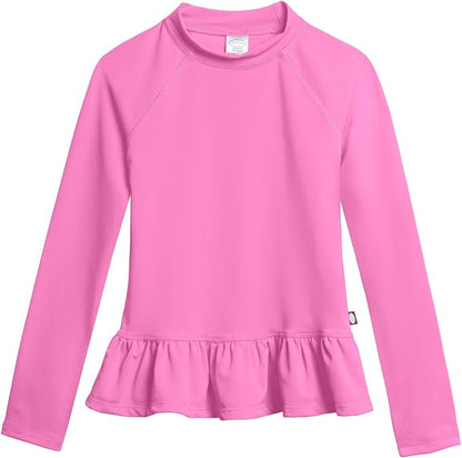 Girls Long Sleeve Rashguard (UPF 50+)