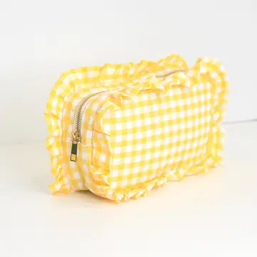 Ruffled Pouch