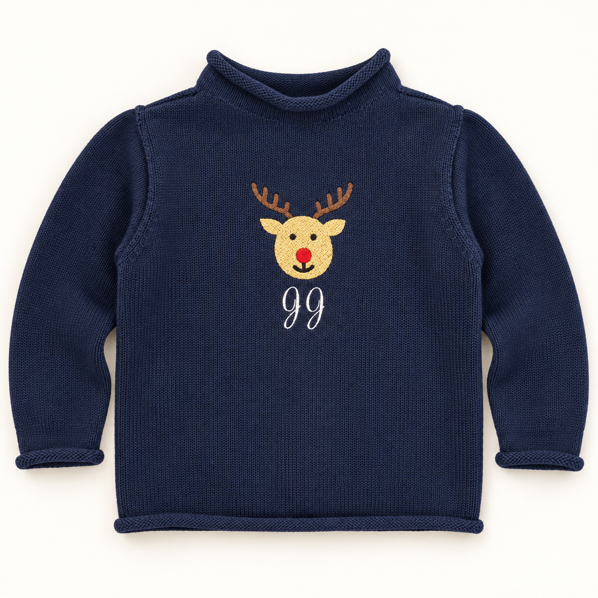 Roll Neck - NAVY