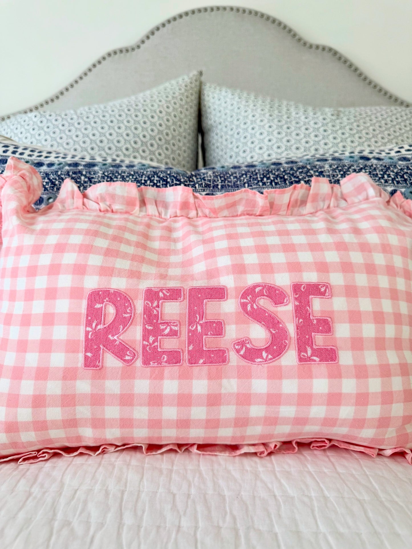 Pillow Shams  (with Appliqué)