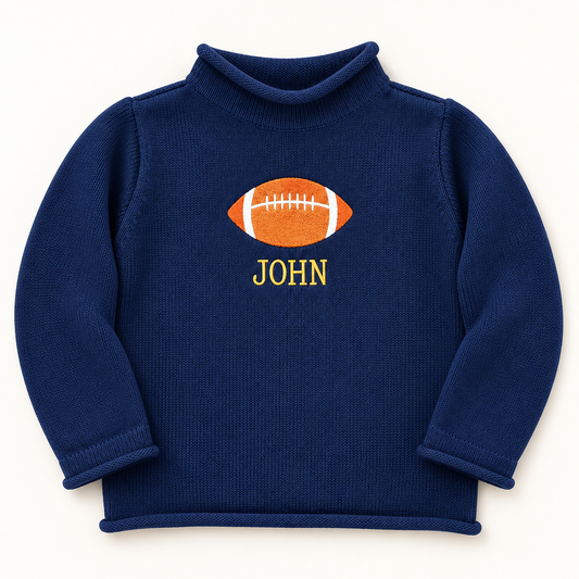 Roll Neck - NAVY