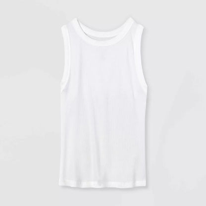 Women's Slim Fit Ribbed Tank Top
