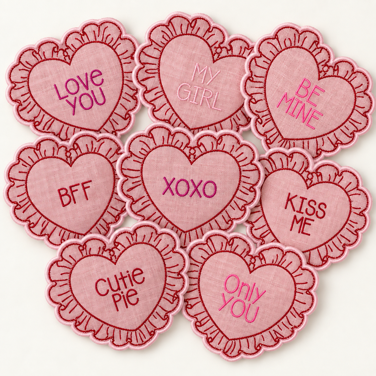 Valentine's Day Custom Napkins (set of 4)