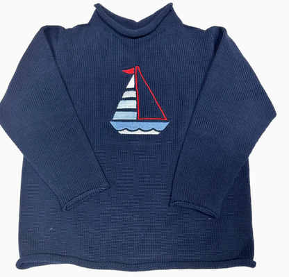 Roll Neck - NAVY