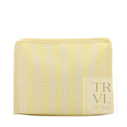 Large TRVL ROADIE Zip Pouch - Multiple Colors